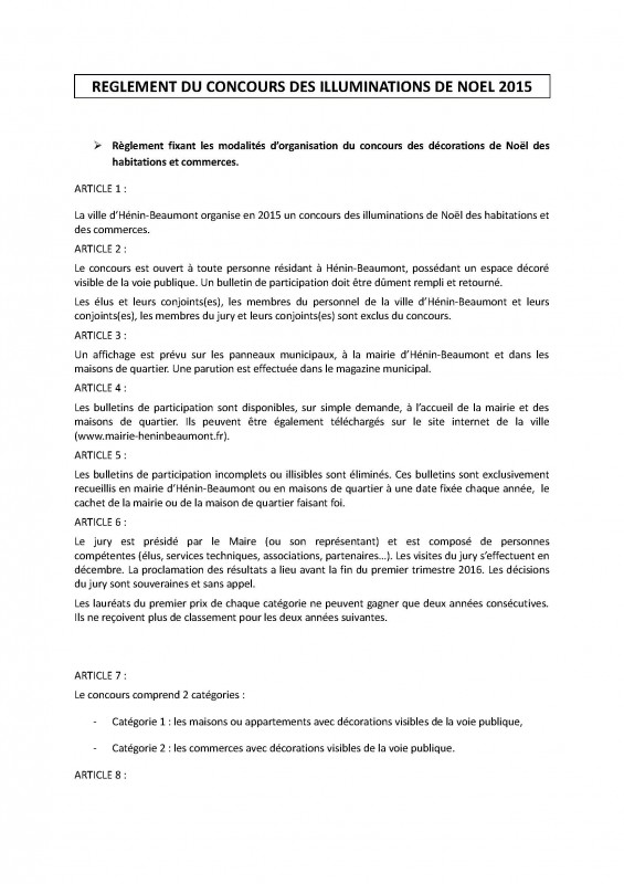 REGLEMENT DU CONCOURS DES ILLUMINATIONS DE NOEL version définitive_Page_1